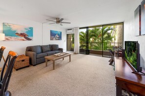 Condo, 1 Bedroom | Living area | Smart TV