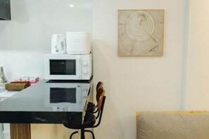 Blick von der Unterkunft