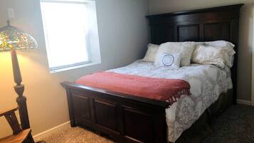 2 soveværelser, skrivebord, strygejern/strygebræt, Wi-Fi