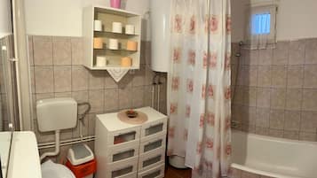 Free toiletries, hair dryer, towels, soap