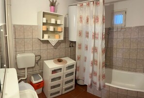 Free toiletries, hair dryer, towels, soap