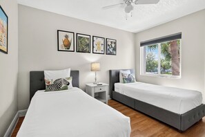 2 habitaciones, wifi y ropa de cama