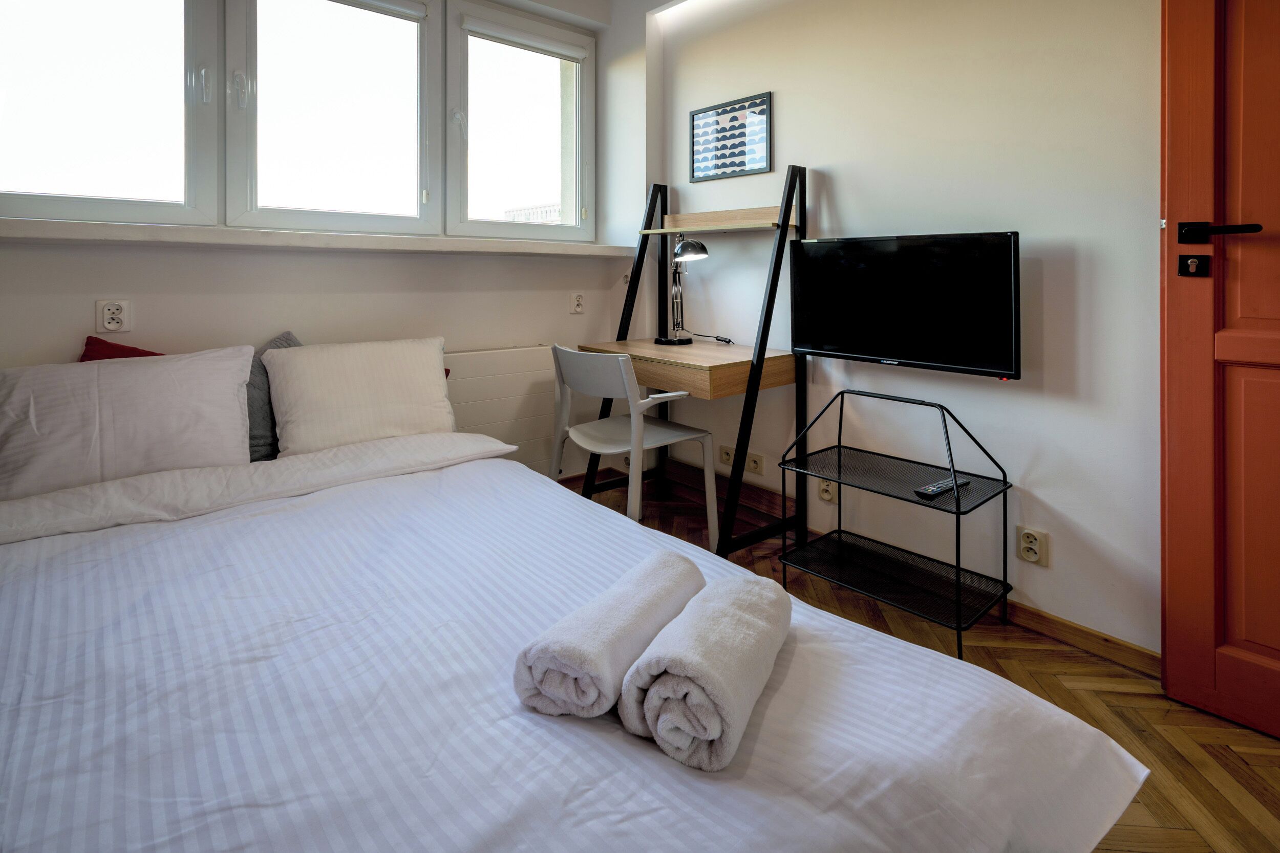 Apartamento, sacada | Ferros/tábuas de passar roupa, Wi-Fi de cortesia