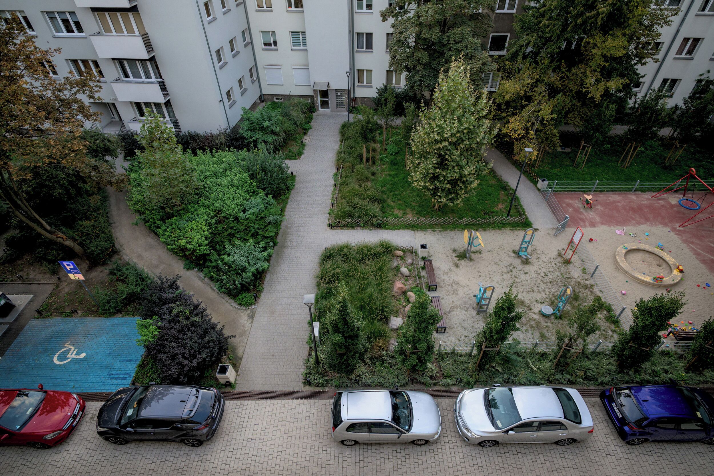 Apartamento, sacada | Vista para o pátio