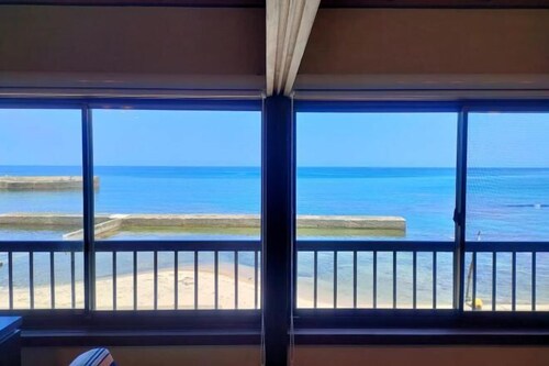 3 seconds to the sea [25 minutes drive to Ine no Funya] Scenic ocean view BBQ entire house rental