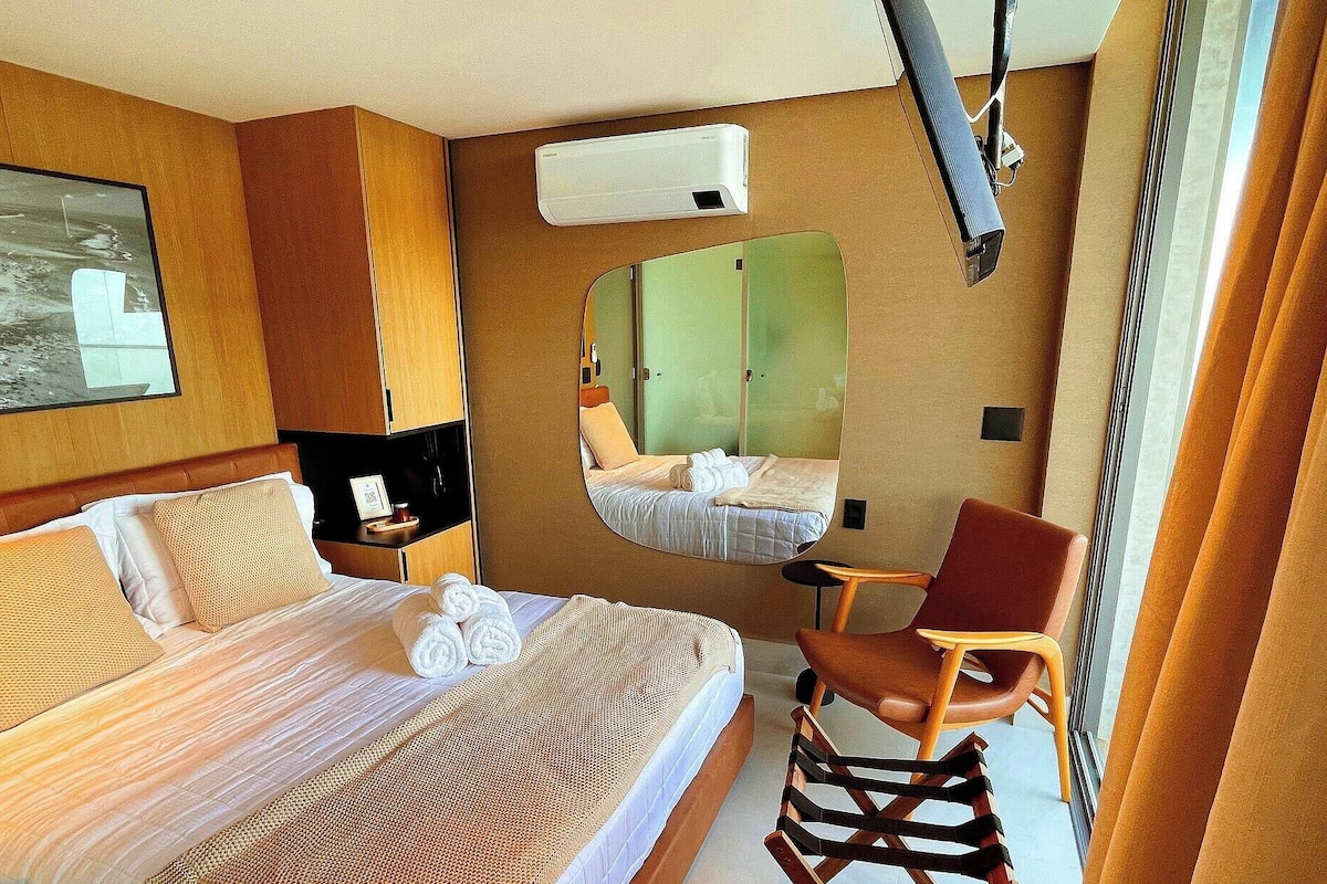 Appartement Deluxe, bain Ă remous