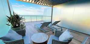 Deluxe Apartment, Jetted Tub | Terrace/patio - Setai Aquamaris - by Setai Apartaments (João Pessoa)