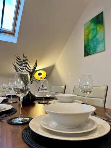 Central duplex Apartment in Leamington Spa