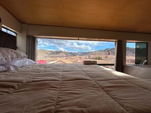 1 bedroom, WiFi, bed sheets - Panoramic duplex with jacuzzi (Cusco)