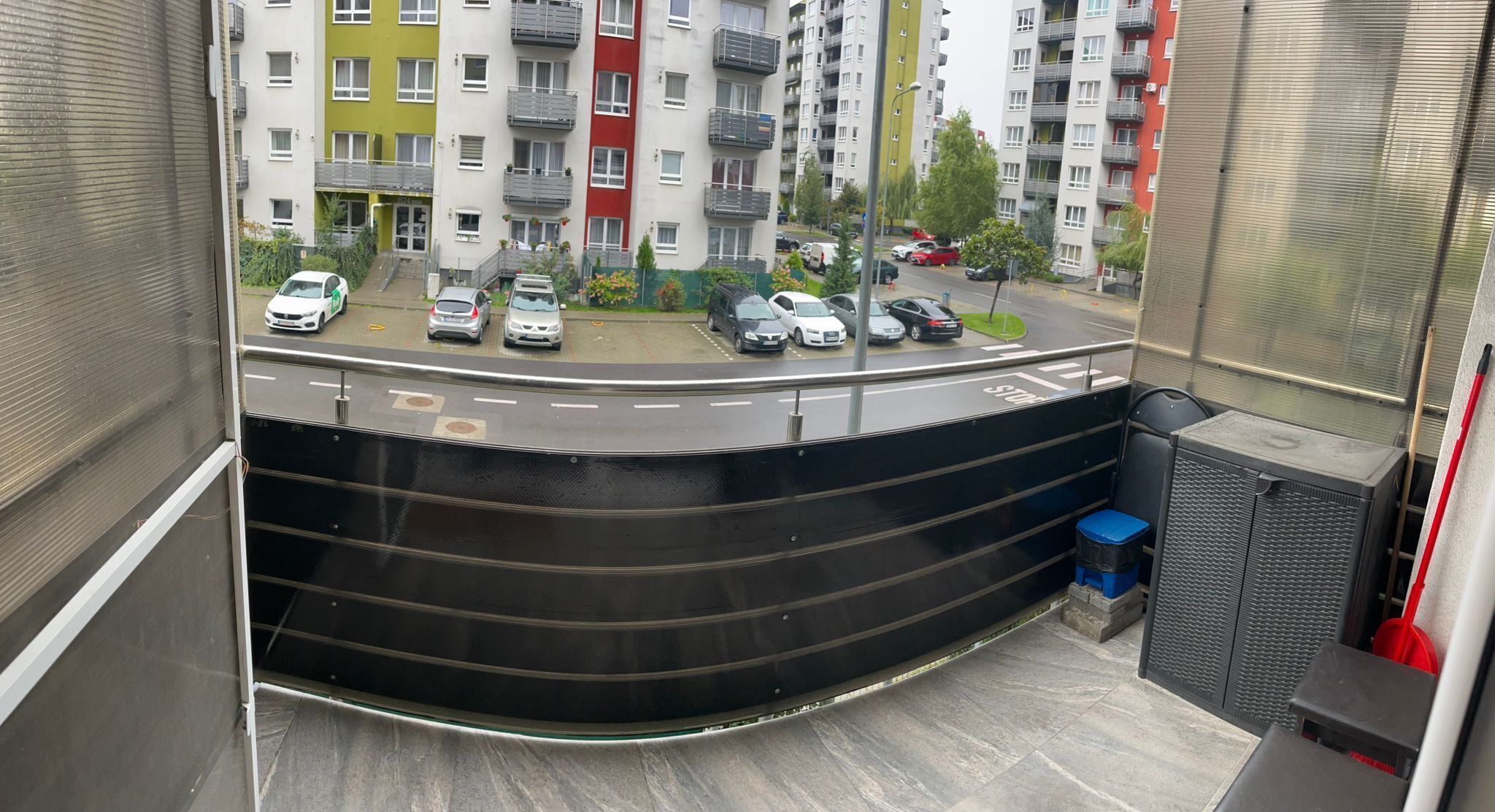 Studio Comfort, balkon, pemandangan halaman | Teras/patio