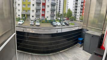 Comfort-Studio, Balkon, Blick auf den Innenhof | Terrasse/Patio