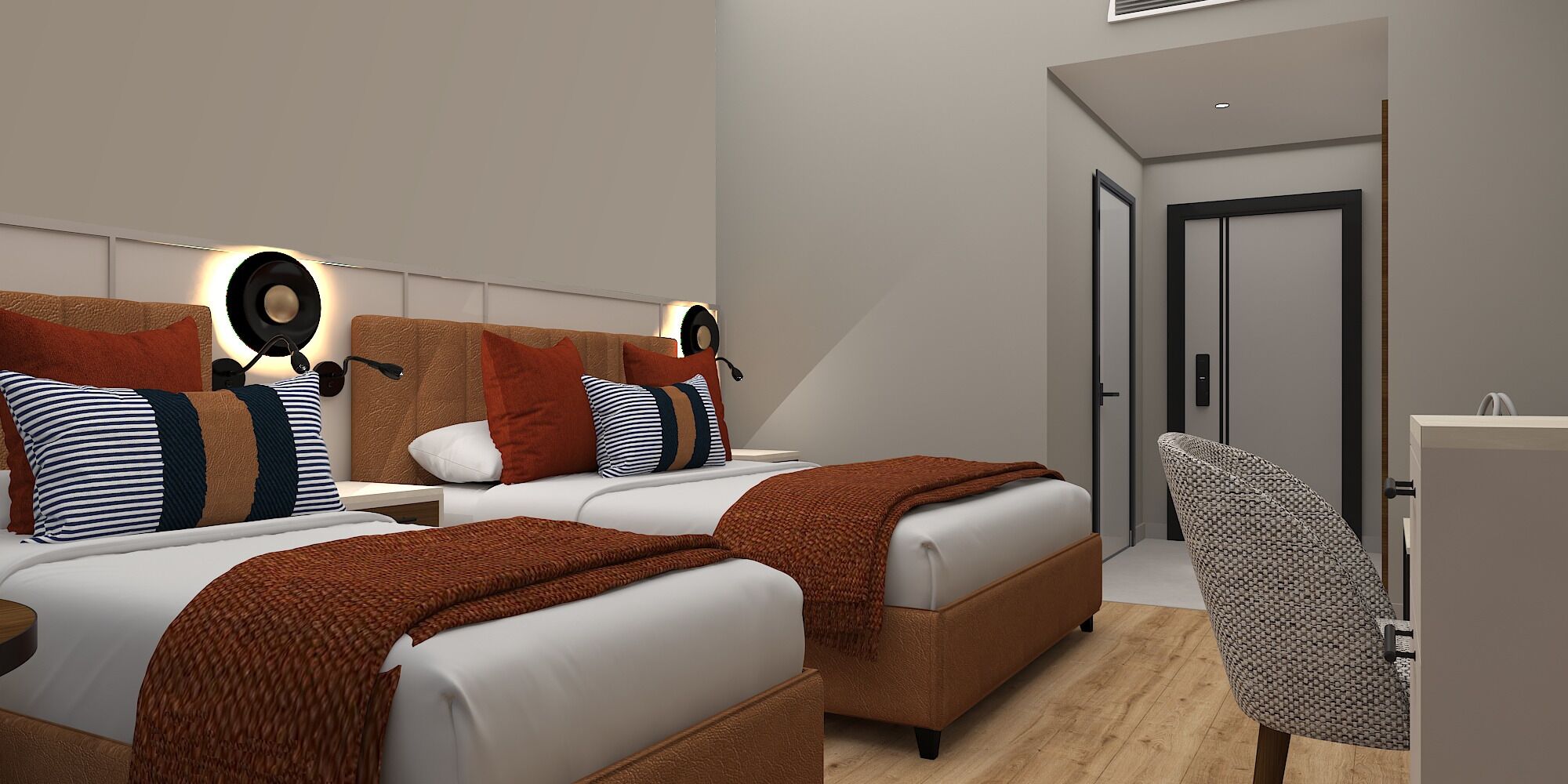 Standard Room, Balcony, Partial Sea View | In-room safe, free WiFi