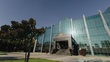 Voorkant van accommodatie