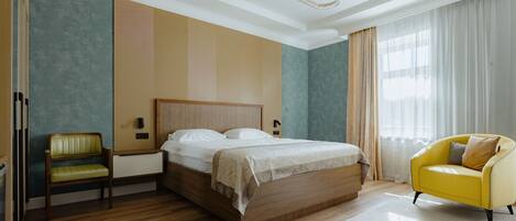 Standard Double Room, Balcony, Courtyard View | Premium bedding, down comforters, minibar, in-room safe