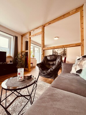 Living area - Fabian's vacation home / Rurseliebe (Simmerath)
