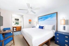 1 غرفة نوم وواي فاي وملاءات أسرّة