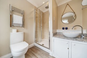Shower, hair dryer