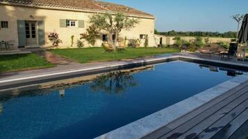 Seasonal outdoor pool