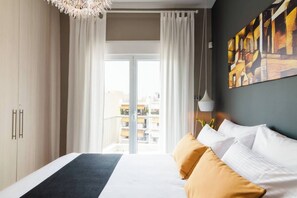 1 bedroom, in-room safe, iron/ironing board, travel cot - Ma Maison N°1 Penthouse/Acropolis view/Huge Sundeck/315 Mbps/3' to metro station (Athens)