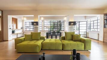 Smart TV, fireplace, offices