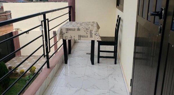 Deluxe Apartment, Balcony, Garden View | Balcony - Edelweiss  (Porto-Novo)