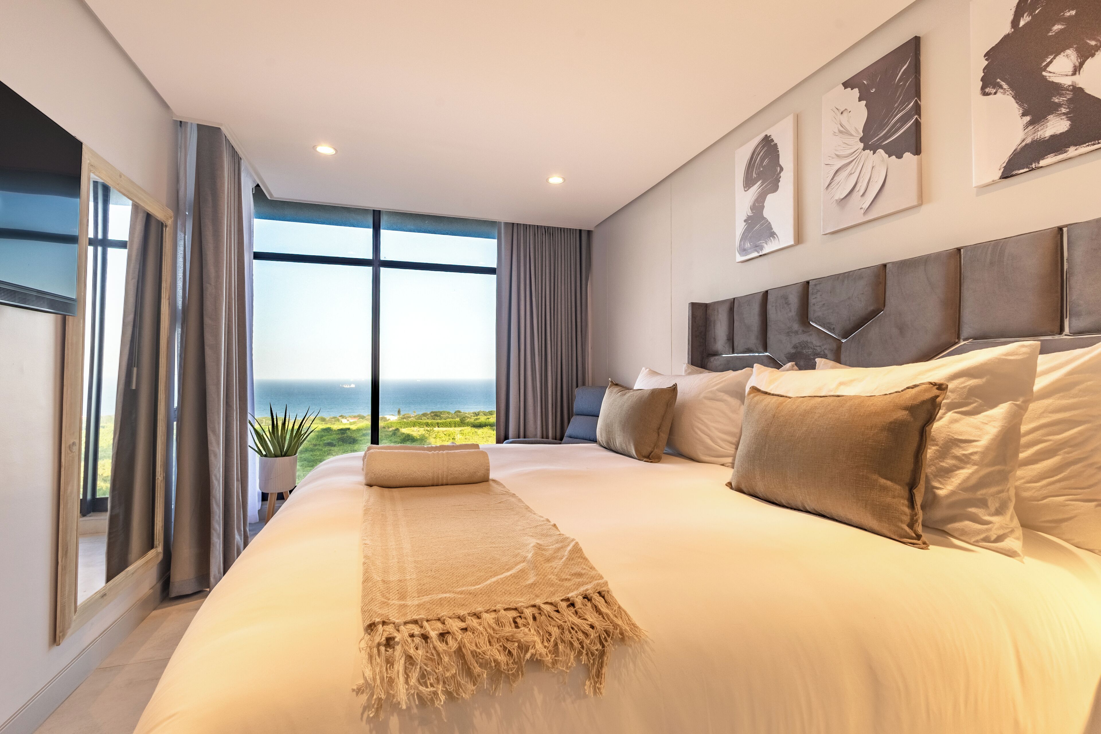 1 غرفة نوم ومكواة/لوح كي وواي فاي مجانًا وملاءات أسرّة