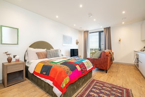 1 makuuhuone, silitysrauta/-lauta, ilmainen Wi-Fi, vuodevaatteet