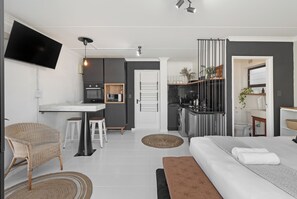 1 Schlafzimmer, Bügeleisen/Bügelbrett, WLAN, Bettwäsche
