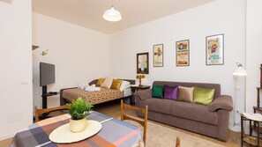 Apartment | Living area - Annietta Apartment (Rome)