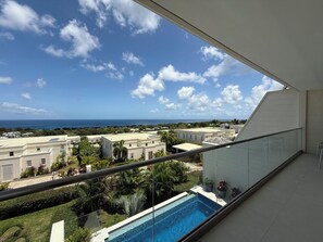 Luxury Townhome, Non Smoking, Sea View | Balcony view