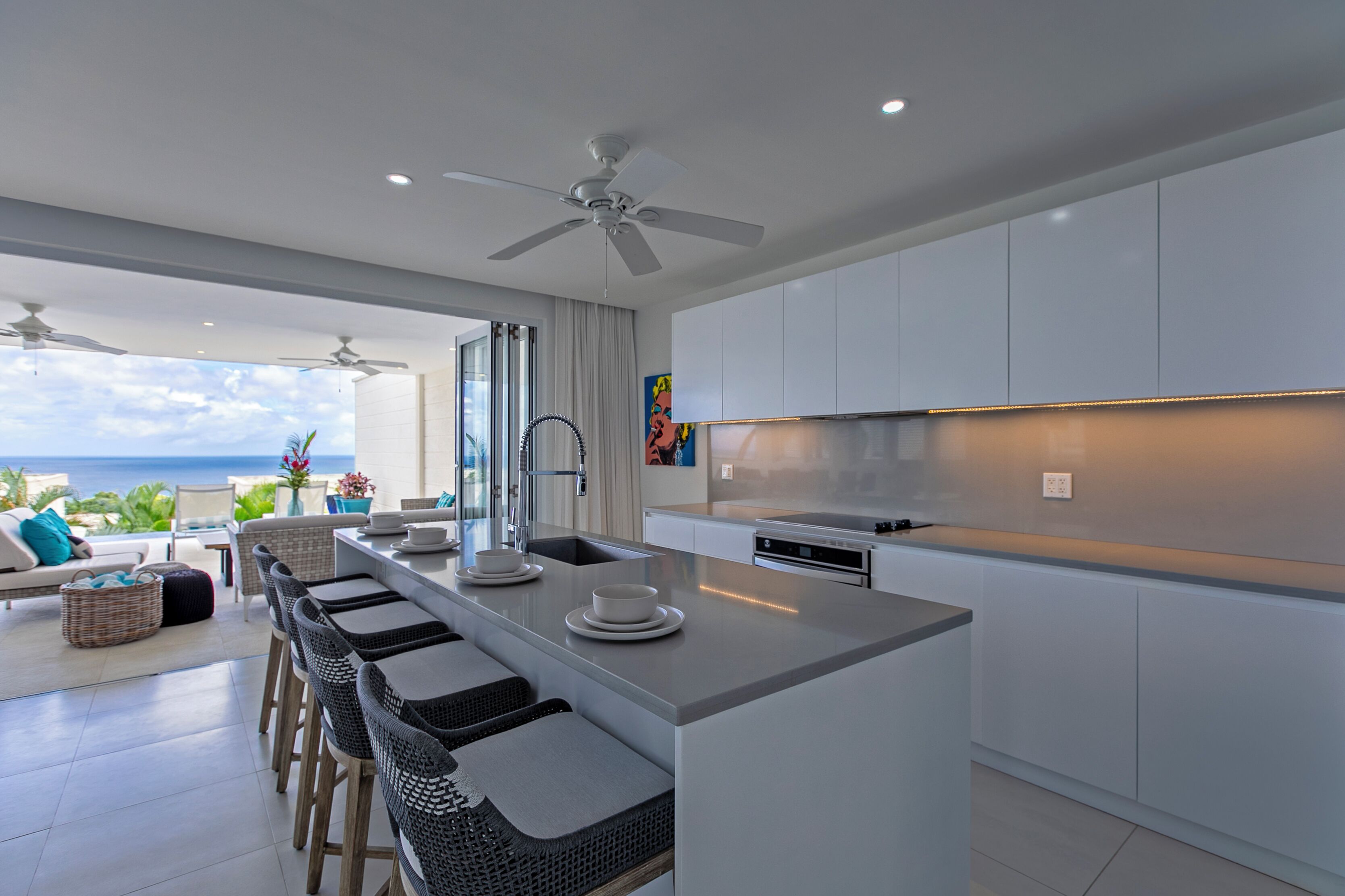 Townhouse – luksus, ikke-røyk, sjøutsikt | Eget kjøkken