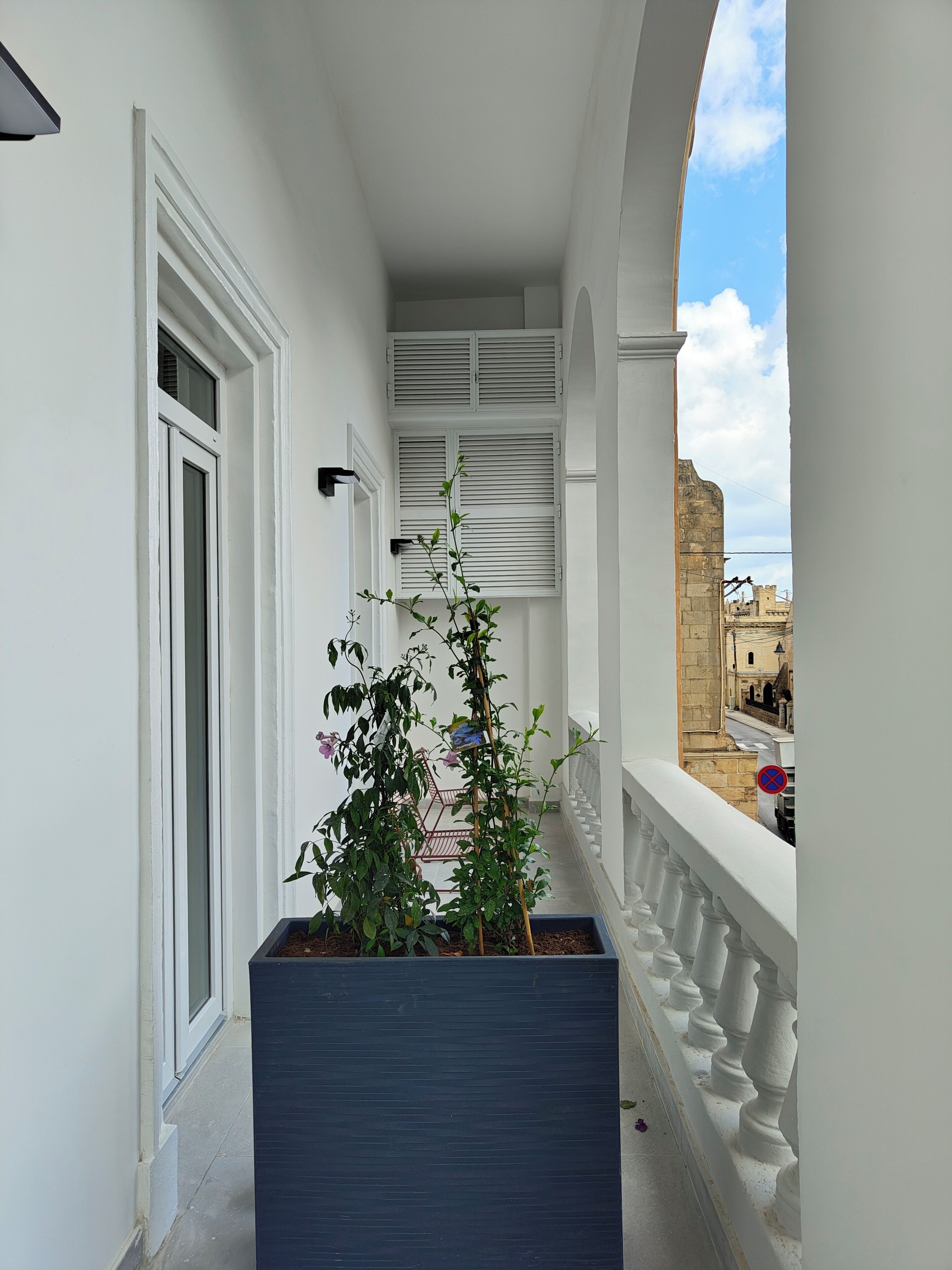 Habitación familiar, balcón, vistas a la ciudad | Terraza o patio
