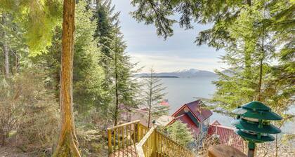 Whale Watching at Beachfront Cottage in Juneau!