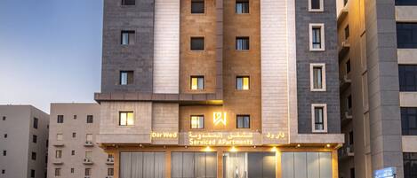 Fachada de la propiedad