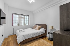 1 makuuhuone, silitysrauta/-lauta, ilmainen Wi-Fi, vuodevaatteet