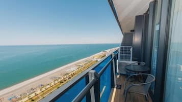 Panorama suite | Uitzicht vanaf balkon