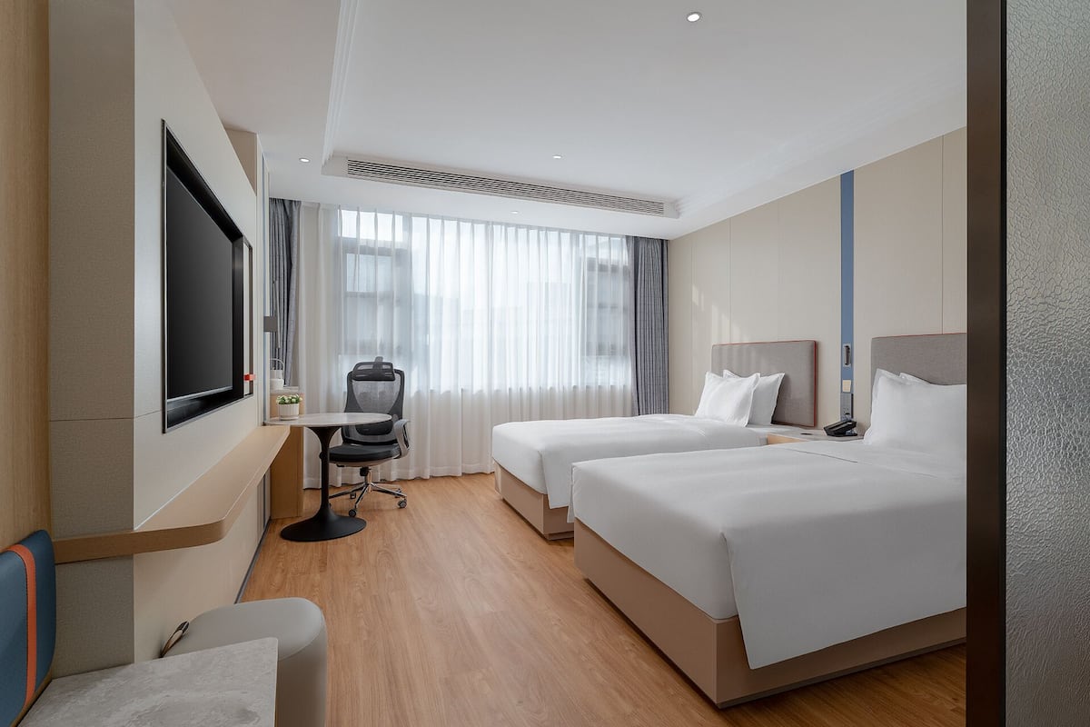 Literie de qualité supérieure, couette en duvet d'oie, minibar, bureau