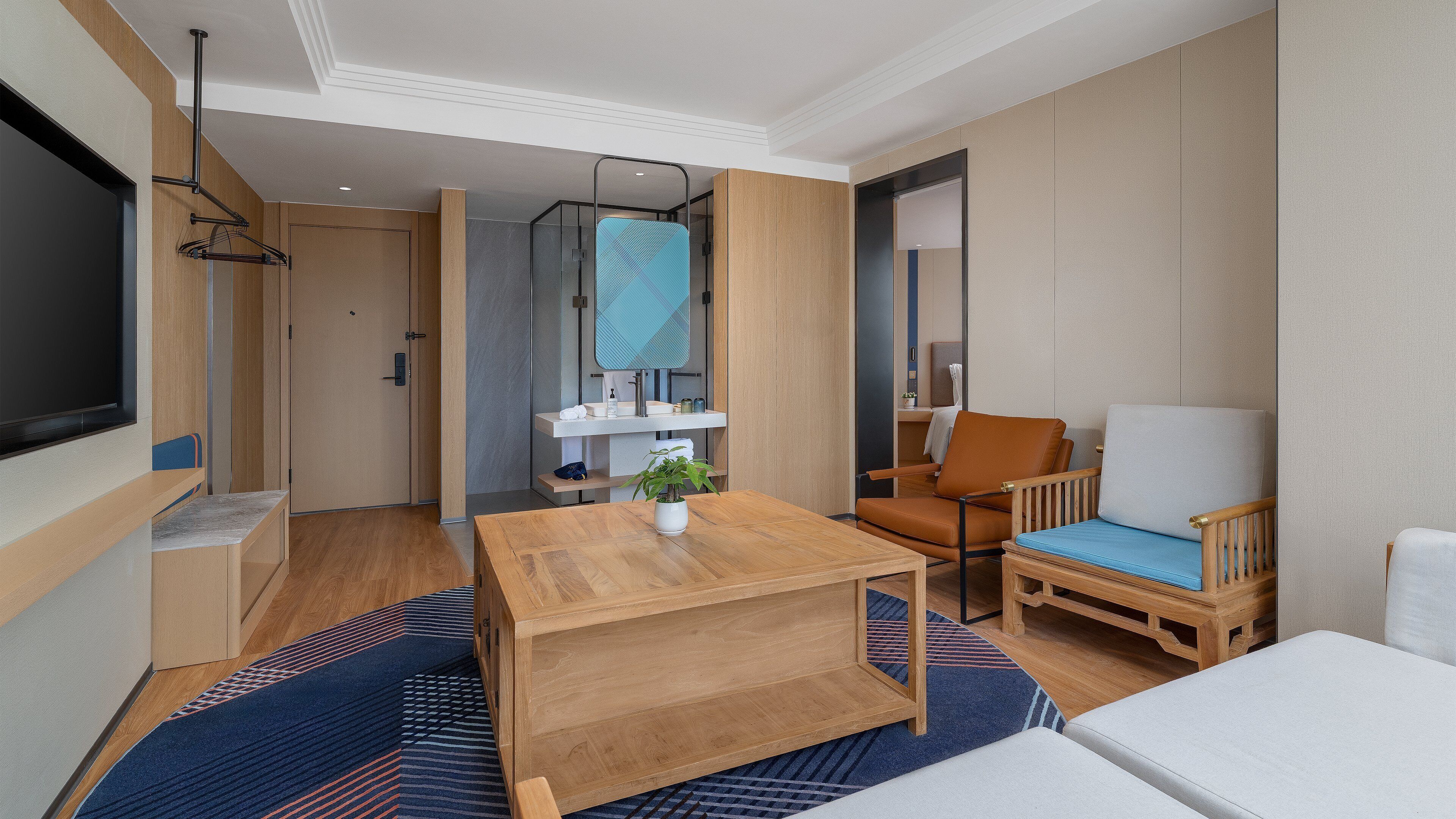 Suite, 1 habitación | Ropa de cama de alta calidad, edredón, minibar y escritorio 