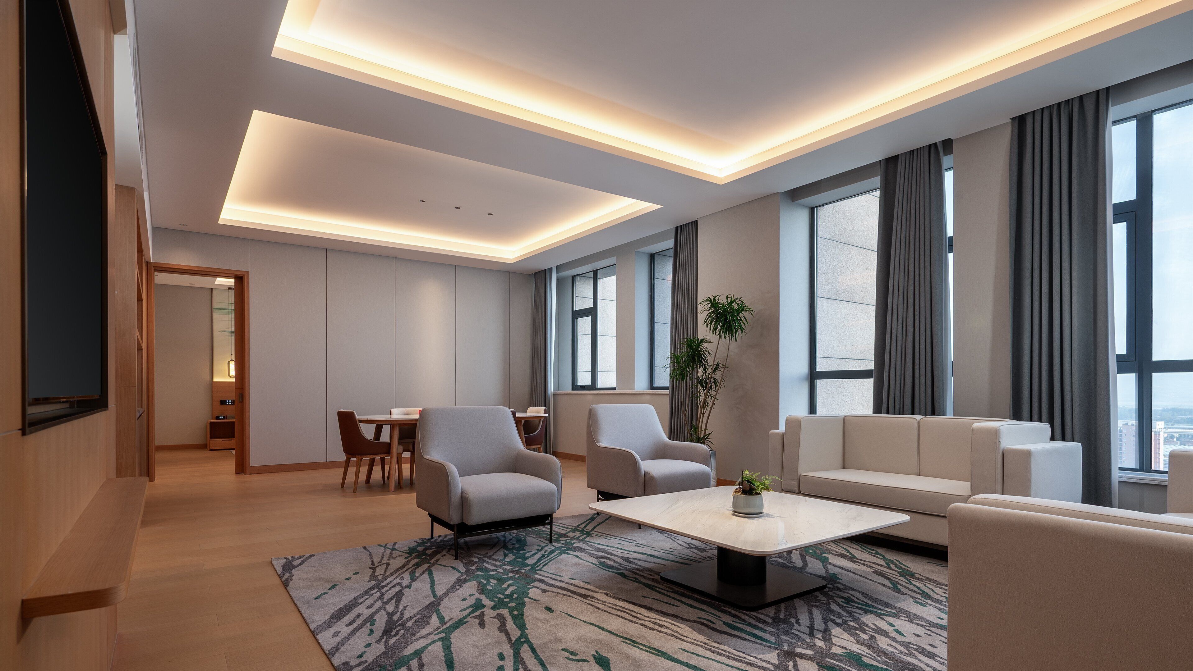 Suite, 1 Bedroom (Living And Dining Areas)