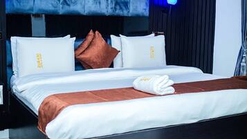 Deluxe-enkeltværelse | Badeværelse | Kombination af bruser/badekar, gratis toiletartikler, Sæbe, Shampoo