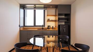 Family Apartment, Balcony, Mountain View | In-room safe, desk, laptop workspace, soundproofing