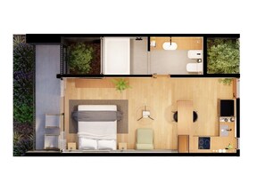 Premium Single Room, Balcony | In-room safe, desk, laptop workspace, soundproofing