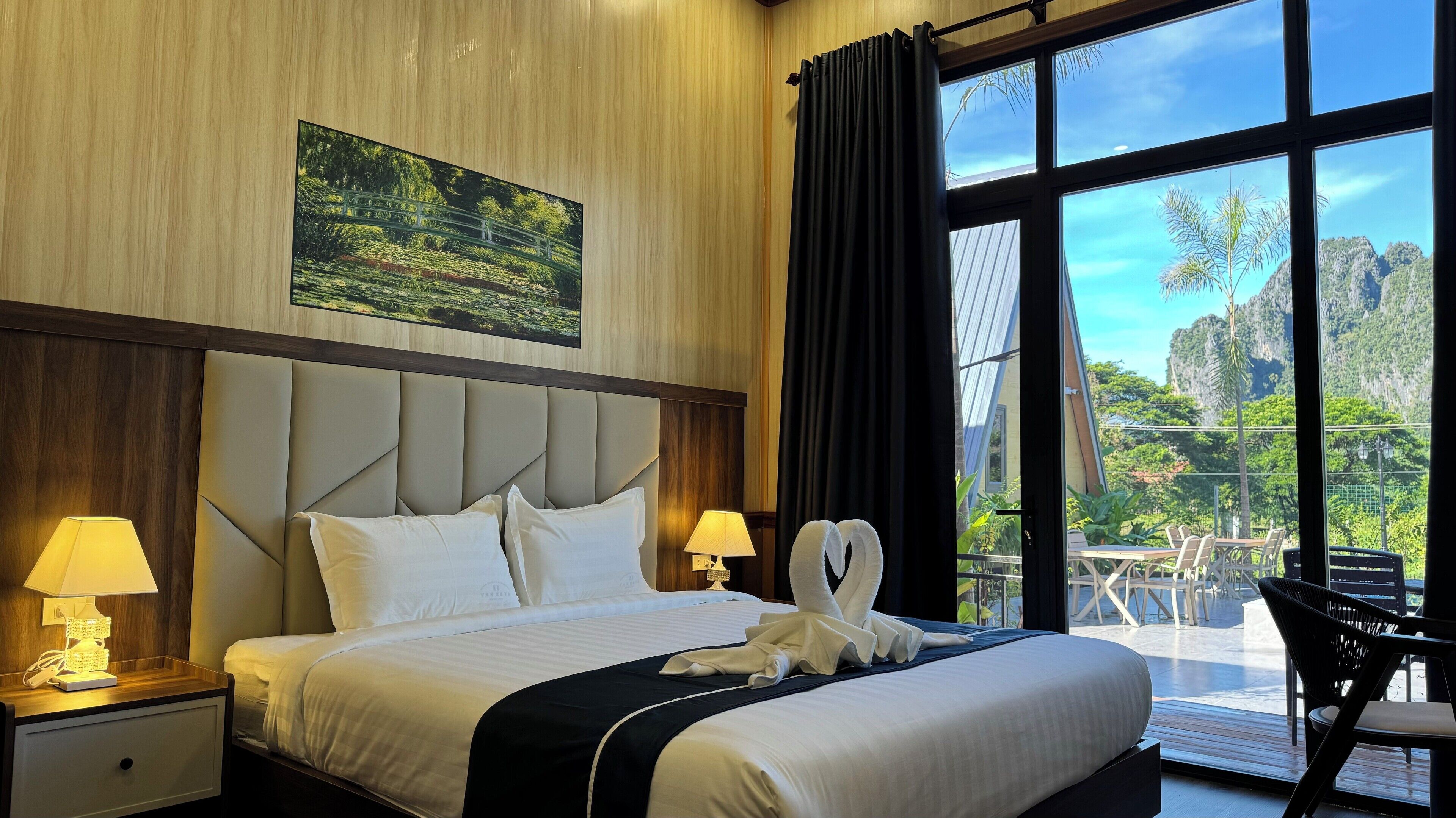 华丽双人房, 山景 | 客房内保险箱、免费 WiFi