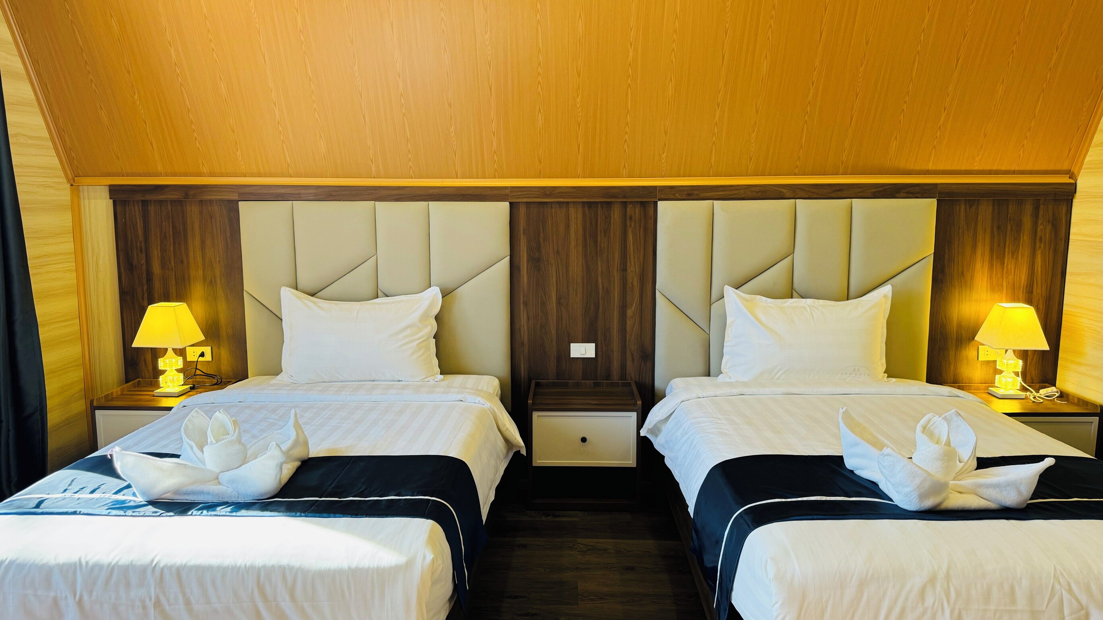 豪華雙床房, 河景 (River or Garden View) | 房內夾萬、免費 Wi-Fi