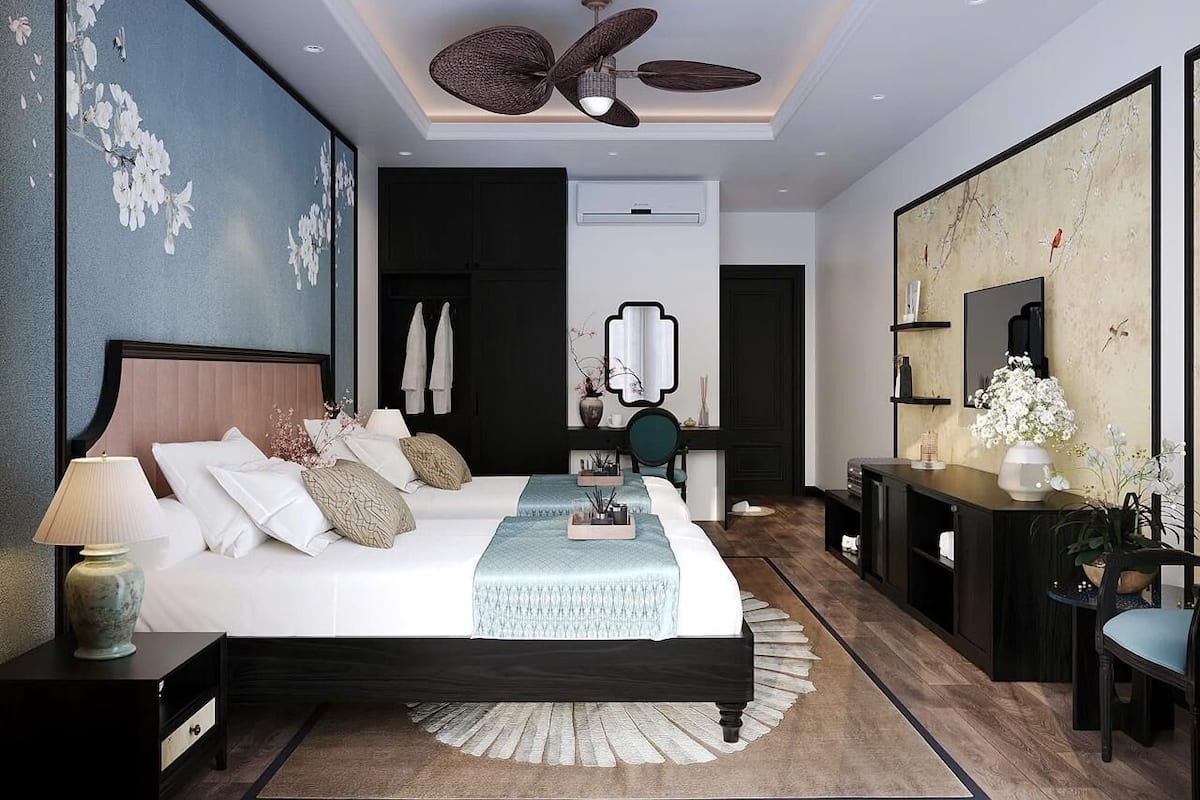 Family Room with Mountain View | 욕실 | 샤워 시설, 헤어드라이어, 슬리퍼, 비데