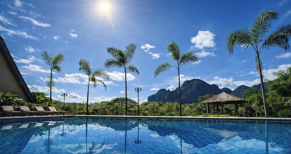 Fachada de la propiedad