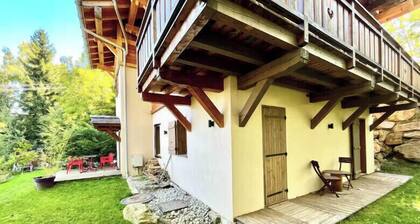 Chalet cosy Ă Combloux, proche des pistes