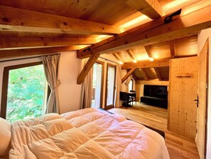 3 bedrooms, iron/ironing board - Cozy chalet in Combloux, near the slopes (Combloux)