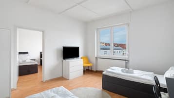 3 dormitorios, tabla de planchar con plancha, wifi y ropa de cama