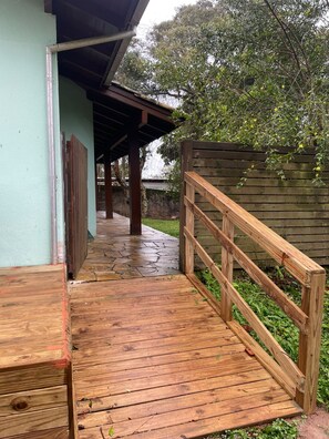 Deluxe Apartment, Patio, Sea View | Free cots/infant beds, rollaway beds, free WiFi, bed sheets